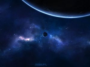 Preview wallpaper planet, space, stars, universe, galaxy