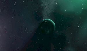 Preview wallpaper planet, space, stars, universe, galaxy, outer space