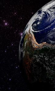 Preview wallpaper planet, stars, space, outer space, universe