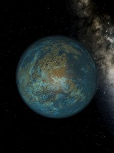 Preview wallpaper planet, stars, space, galaxy, universe