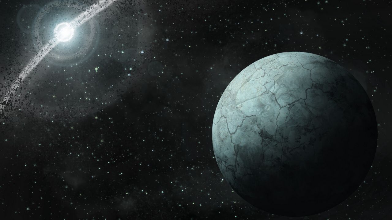 Wallpaper planet, stars, space, outer space