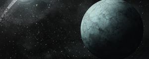 Preview wallpaper planet, stars, space, outer space