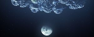 Preview wallpaper planet, surface, glow, relief, space
