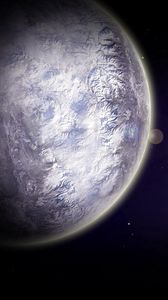 Preview wallpaper planet, three, space, light