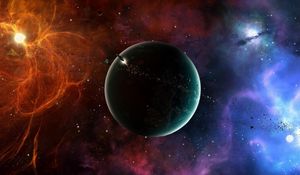 Preview wallpaper planets, asteroids, galaxies, stars