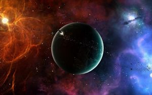 Preview wallpaper planets, asteroids, galaxies, stars