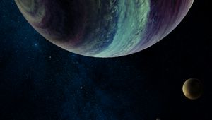 Preview wallpaper planets, space, stars, galaxy, universe