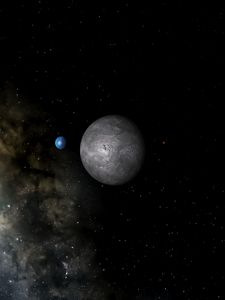Preview wallpaper planets, stars, galaxy, nebula, space