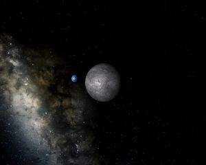 Preview wallpaper planets, stars, galaxy, nebula, space