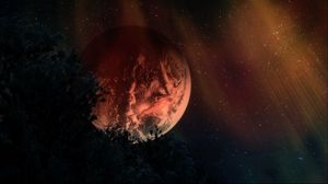 Preview wallpaper planets, stars, sky, night, dark, art, 3d
