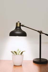 Preview wallpaper plant, pot, lamp, table, light