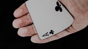Preview wallpaper playing card, card, hand