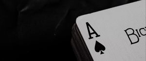 Preview wallpaper playing cards, cards, deck, black