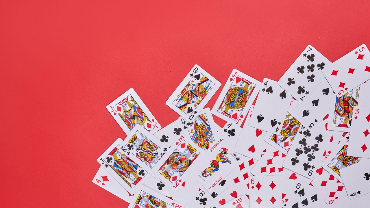 Wallpaper playing cards, game, gaming, joker, king, queen