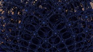 Preview wallpaper plexus, background, blue, dots, mesh