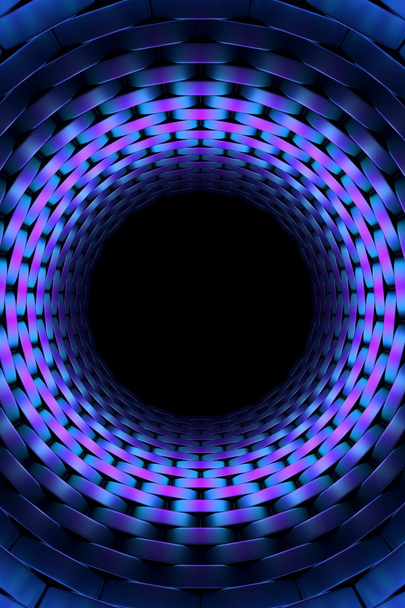 Download wallpaper 800x1200 plexus, tunnel, rendering iphone 4s/4 for ...