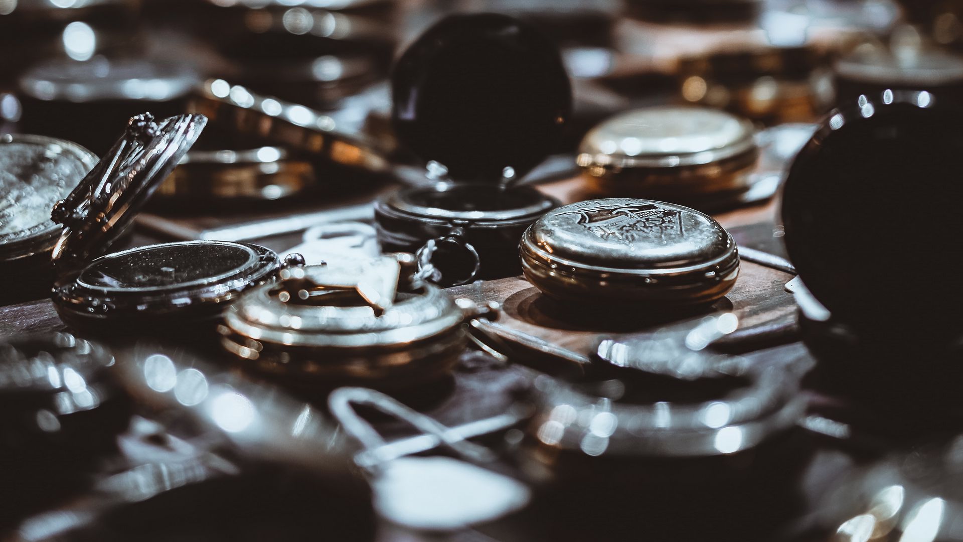 1920x1080 Wallpaper pocket watch, vintage, accessory