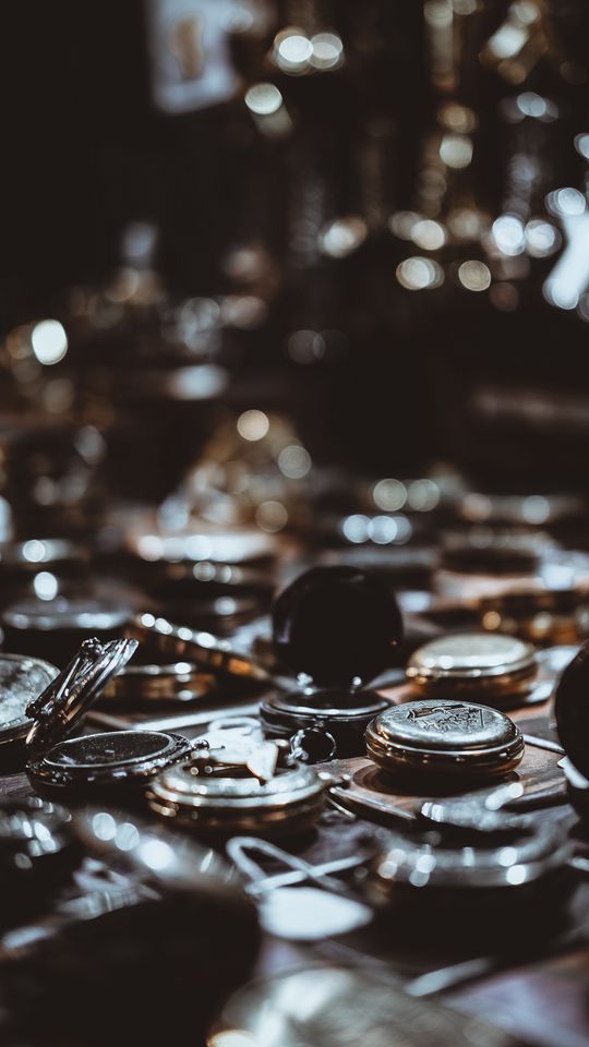 540x960 Wallpaper pocket watch, vintage, accessory