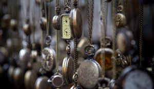 Preview wallpaper pocket watch, vintage, collection