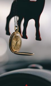 Preview wallpaper pocket watch, watch, accessory, time, keychain
