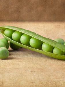 Preview wallpaper pod, green, peas, grains