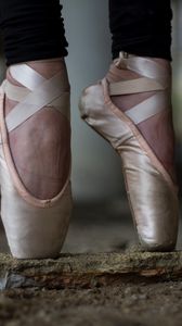 Preview wallpaper pointe, ballerina, legs