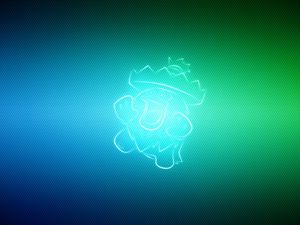 Preview wallpaper pokemon, bright, green, blue, ludicolo