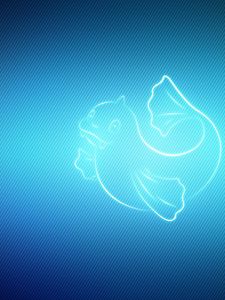 Preview wallpaper pokemon, swim, blue, dewgong