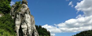 Preview wallpaper poland, rocks, mountains, grass