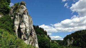 Preview wallpaper poland, rocks, mountains, grass