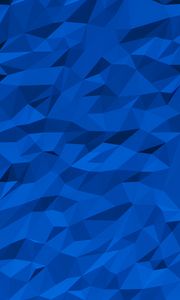 Preview wallpaper polygon, embossed, convex, blue, texture