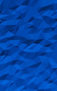 Preview wallpaper polygon, embossed, convex, blue, texture