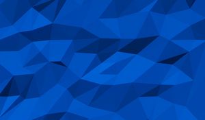 Preview wallpaper polygon, embossed, convex, blue, texture