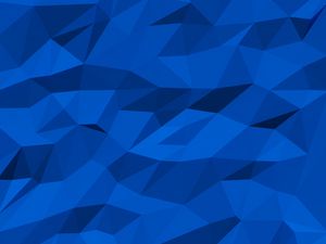 Preview wallpaper polygon, embossed, convex, blue, texture