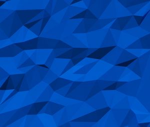 Preview wallpaper polygon, embossed, convex, blue, texture