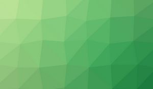 Preview wallpaper polygon, gradient, convex, triangles, polygons, green