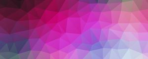 Preview wallpaper polygon, pink, triangle, geometric