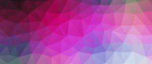 Preview wallpaper polygon, pink, triangle, geometric