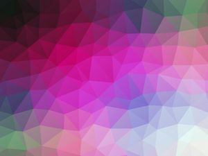 Preview wallpaper polygon, pink, triangle, geometric