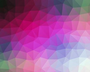 Preview wallpaper polygon, pink, triangle, geometric