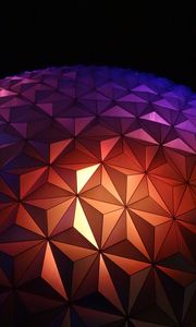 Preview wallpaper polygon, relief, surface, shape