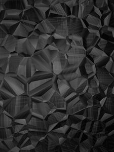 Preview wallpaper polygon, surface, black