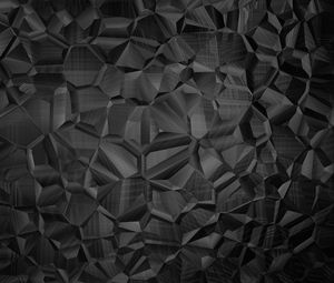 Preview wallpaper polygon, surface, black