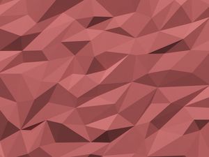 Preview wallpaper polygon, triangle, volume, pink