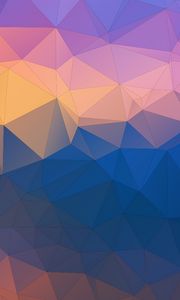 Preview wallpaper polygon, triangles, convexity, gradient