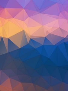 Preview wallpaper polygon, triangles, convexity, gradient