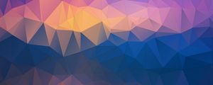 Preview wallpaper polygon, triangles, convexity, gradient