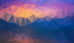 Preview wallpaper polygon, triangles, convexity, gradient