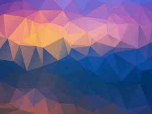 Preview wallpaper polygon, triangles, convexity, gradient