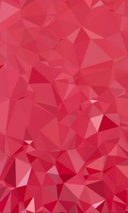 Preview wallpaper polygon, triangles, geometric, red